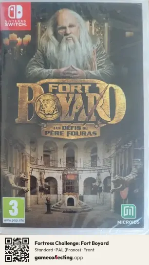 Fortress Challenge: Fort Boyard Nintendo Switch, France box front