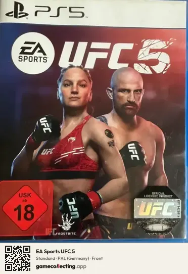 EA Sports UFC 5 PlayStation 5, Germany box front