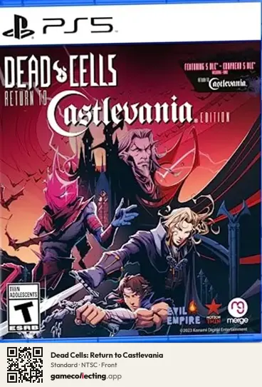 Dead Cells: Return to Castlevania PlayStation 5, NTSC box front
