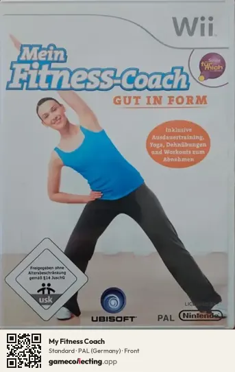 My Fitness Coach Nintendo Wii, Germany box front