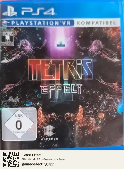 Tetris Effect PlayStation 4, Germany box front