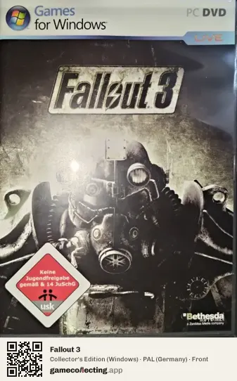Fallout 3 Computer, Germany box front