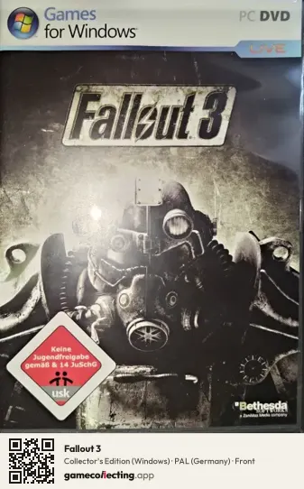 Fallout 3 Computer, Germany box front