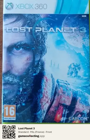 Lost Planet 3 Xbox 360, France box front