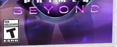 Metroid Prime 4: Beyond, the ESRB box on its front