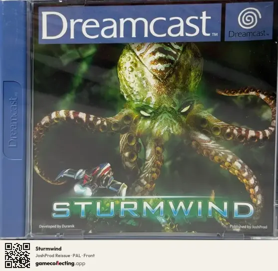 Sturmwind Sega Dreamcast, PAL box front