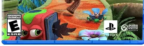 Sackboy: A Big Adventure, the ESRB box on its front