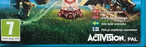 Skylanders: Imaginators, the PEGI square on its front