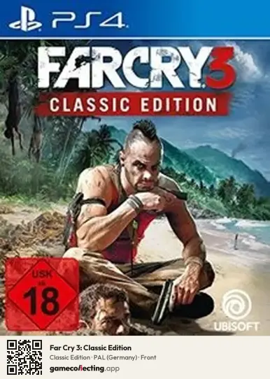 Far Cry 3: Classic Edition PlayStation 4, Germany box front