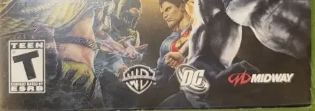 Mortal Kombat vs. DC Universe, the ESRB box on its front