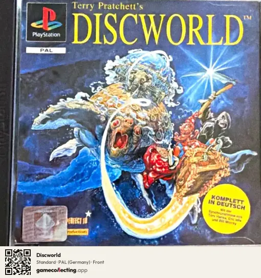 Discworld PlayStation, Germany box front