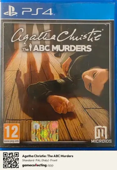 Agatha Christie: The ABC Murders PlayStation 4, Italy box front