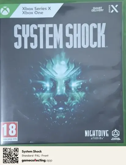 System Shock Xbox One, PAL box front