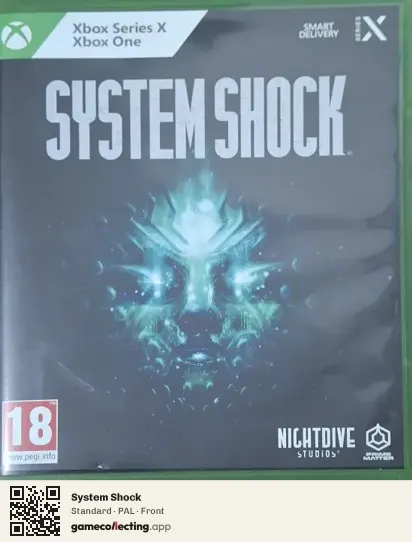 System Shock Xbox One, PAL box front