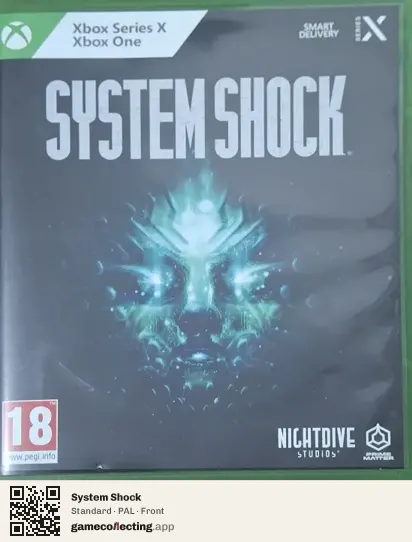 System Shock Xbox One, PAL box front