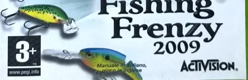 Rapala Fishing Frenzy 2009, the PEGI square on its front