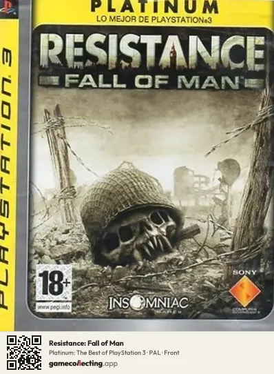 Resistance: Fall of Man PlayStation 3, PAL box front