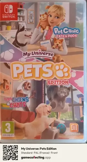 My Universe: Pets Edition Nintendo Switch, France box front