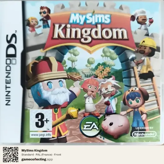 MySims Kingdom Nintendo DS, France box front
