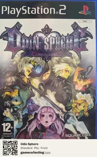 Odin Sphere PlayStation 2, PAL box front
