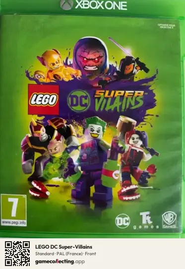LEGO DC Super-Villains Xbox One, France box front