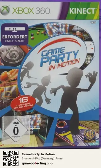 Game Party: In Motion Xbox 360, Germany box front