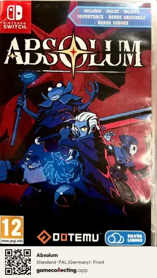 Absolum Nintendo Switch, Germany box front