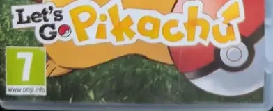 Pokémon: Let's Go, Pikachu!, the PEGI square on its front