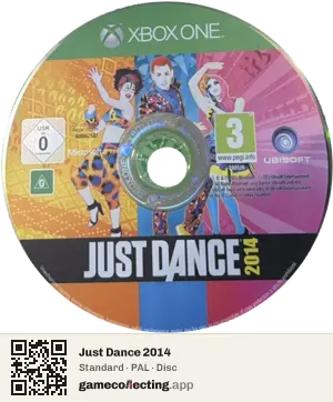 Just Dance 2014 Xbox One, PAL disc
