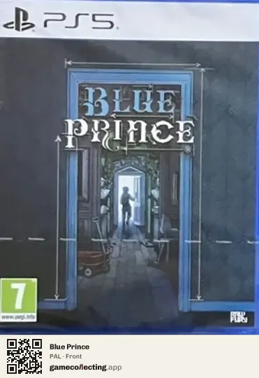 Blue Prince PlayStation 5, PAL box front