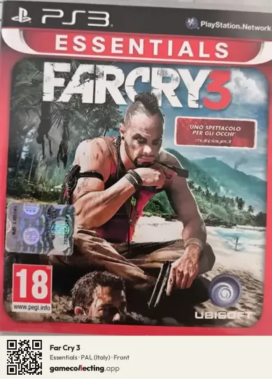 Far Cry 3 PlayStation 3, Italy box front