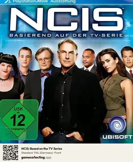 NCIS: Based on the TV Series PlayStation 3, Germany box front