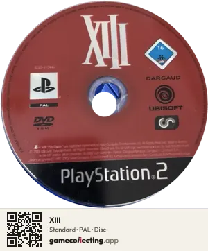 XIII PlayStation 2, PAL disc
