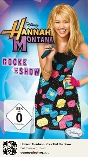 Hannah Montana: Rock Out the Show PlayStation Portable, Germany box front