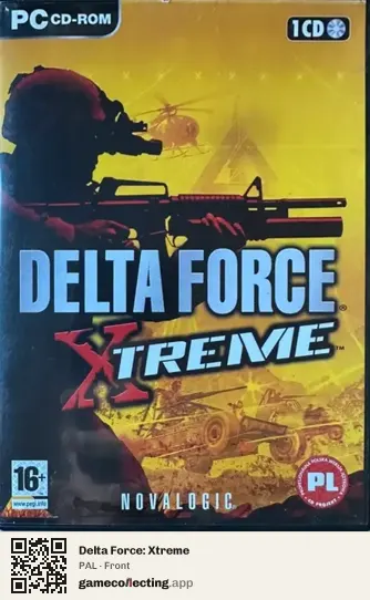 Delta Force: Xtreme Computer, PAL box front