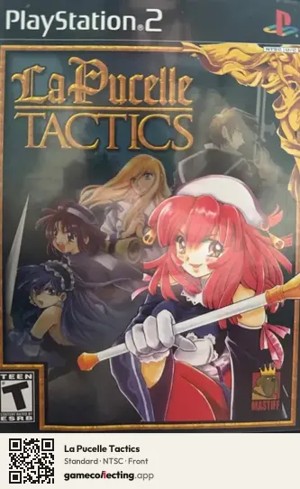 La Pucelle Tactics PlayStation 2, NTSC box front