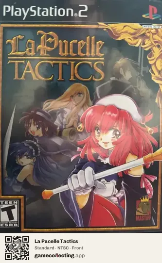 La Pucelle Tactics PlayStation 2, NTSC box front