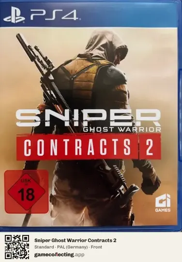 Sniper Ghost Warrior Contracts 2 PlayStation 4, Germany box front