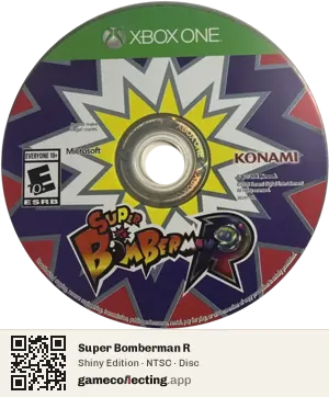 Super Bomberman R Xbox One, NTSC disc