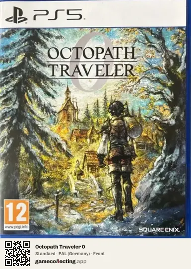 Octopath Traveler 0 PlayStation 5, Germany box front