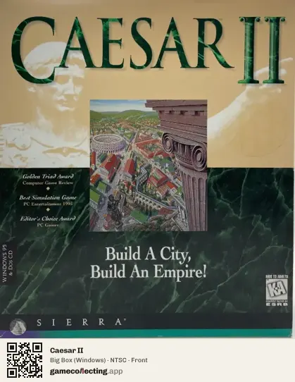 Caesar II Computer, NTSC box front