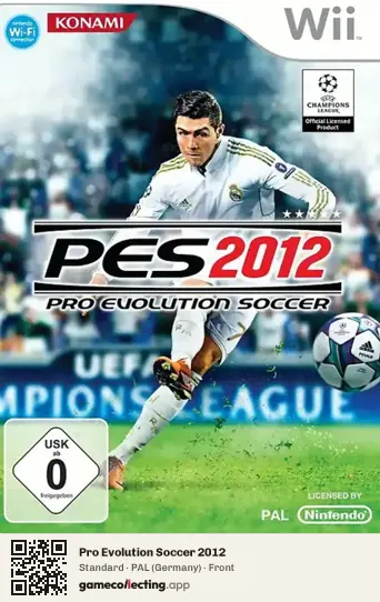 Pro Evolution Soccer 2012 Nintendo Wii, Germany box front