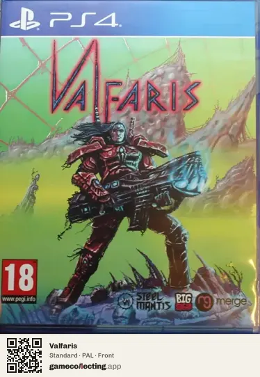 Valfaris PlayStation 4, PAL box front