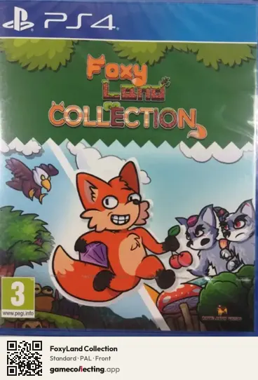 FoxyLand Collection PlayStation 4, PAL box front