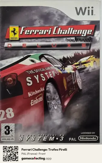 Ferrari Challenge: Trofeo Pirelli Nintendo Wii, France box front