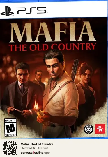 Mafia: The Old Country PlayStation 5, NTSC box front