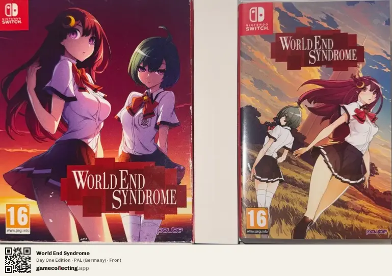 World End Syndrome Nintendo Switch, Germany box front