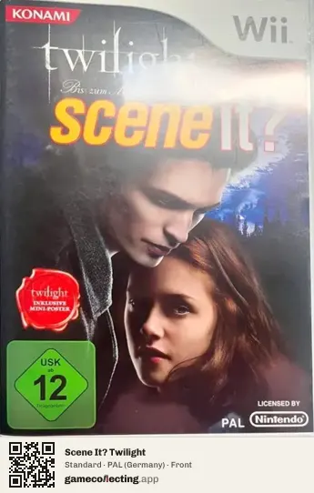 Scene It? Twilight Nintendo Wii, Germany box front