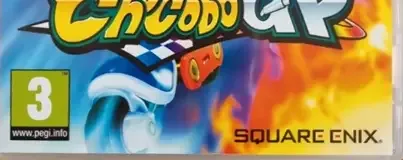 Chocobo GP, the PEGI square on its front
