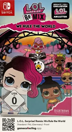 L.O.L. Surprise! Remix: We Rule the World Nintendo Switch, Germany box front